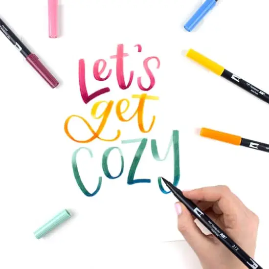 Tombow Cottage Dual Brush Art Pens {8}