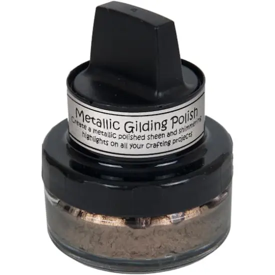 Creative Expressions Cosmic Shimmer Metallic Gilding Polish, 50ml Chocolate Bronze {1}