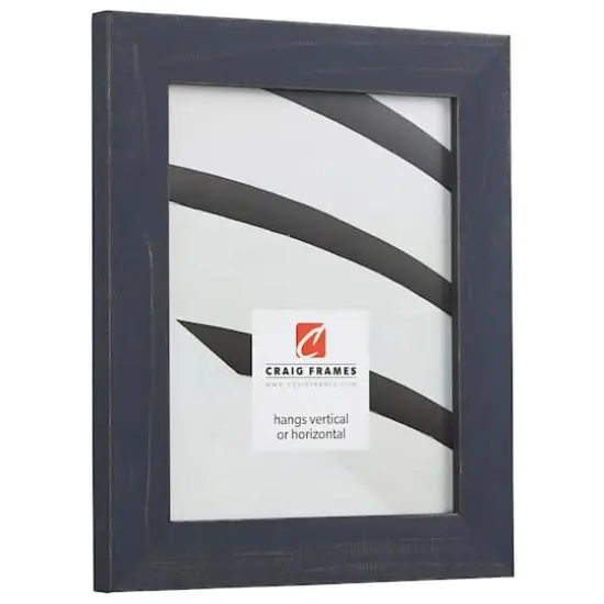 Craig Frames Jasper Weathered Blue Picture Frame {4}