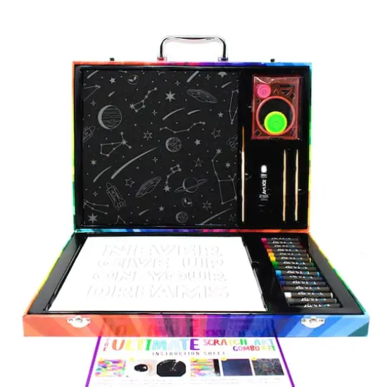 Art 101 Ultimate Scratch Art Combo Kit {3}