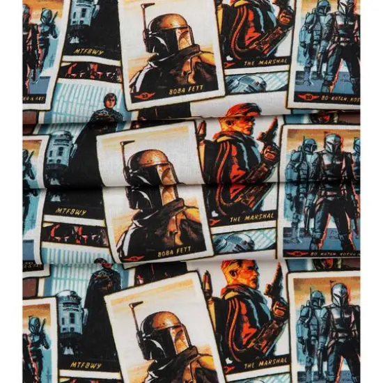 The Mandalorian New Card Stacks Precut Cotton Fabric {5}