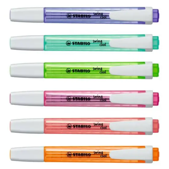 Stabilo&reg; Swing&reg; Cool 8 Color Highlighter Set {3}