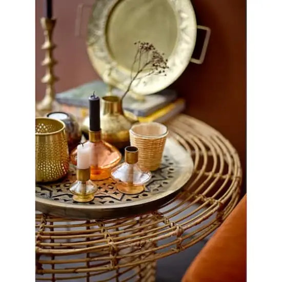 Hello Honey&reg; Multi-Color Glass & Metal Taper Holders Set, 4ct. {3}