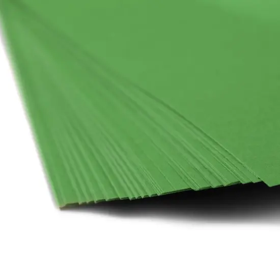 JAM Paper Brite Hue 8.5" x 11" 24lb. Recycled Colored Paper, 100 Sheets Green {4}