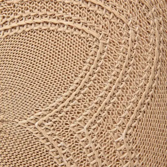 DII&reg; Woven Round Placemats, 6ct. Stone {6}