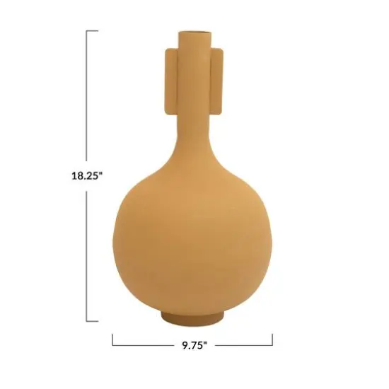 Hello Honey&reg; 18.25" Textured Decorative Flower Vase {3}