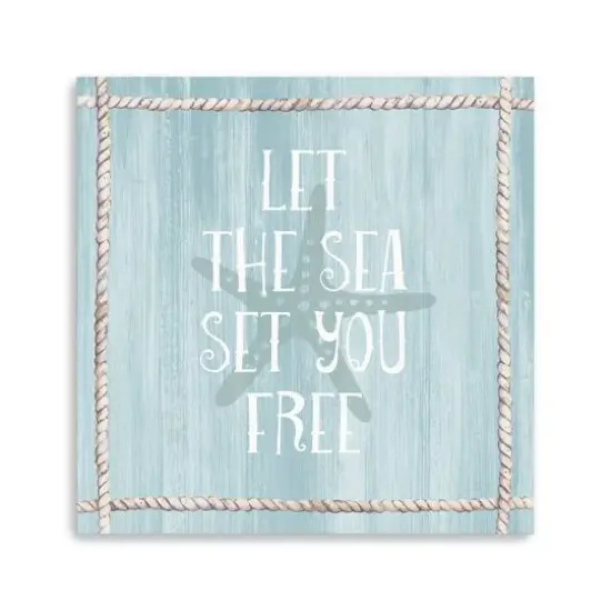 Let the Sea Canvas Giclee {2}