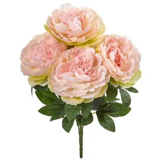 17" Peony Artificial Flower Bouquet (Set of 6) {1}