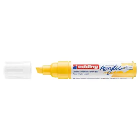 edding&reg; 5000 Broad Acrylic Marker Traffic Yellow {5}