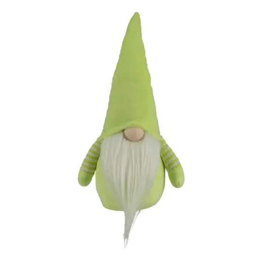 12" Lime Green Spring Gnome Decoration {1}