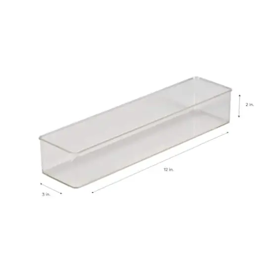 Simplify Long Narrow Clear Drawer Organizer {7}