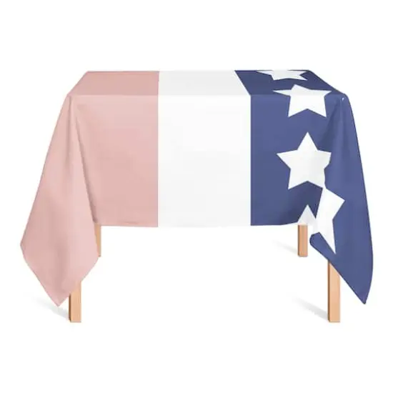 Designs Direct Simple Stripes Flag Tablecloth {3}