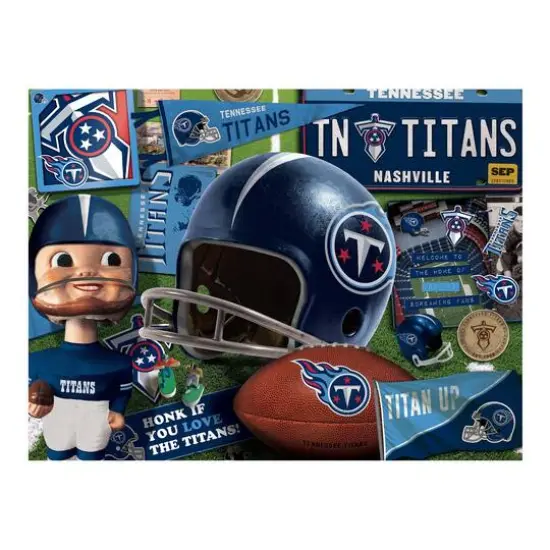 NFL Retro Series 500 Piece Puzzle Tennessee Titans {5}