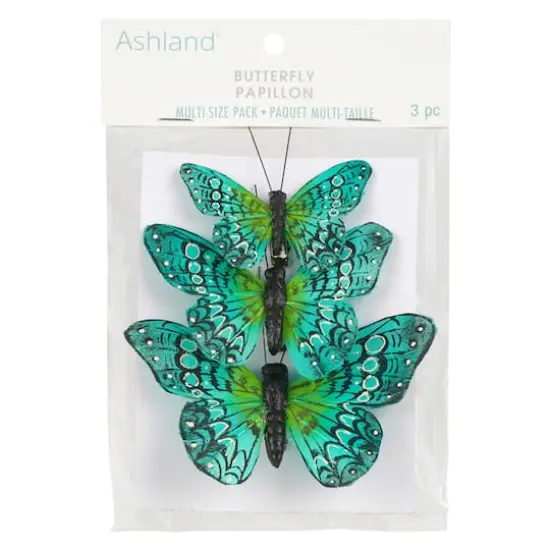 Butterfly Embellishments, 3ct. by Ashland&reg; Green {5}