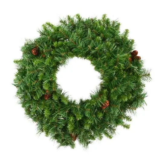 42" Cheyenne Pine Christmas Wreath {1}