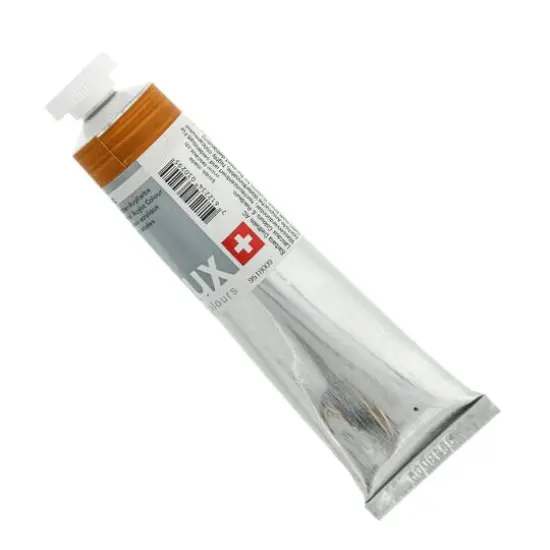 Lascaux Artist Acrylic Paint, 45mL 166 Transoxide Yellow {4}