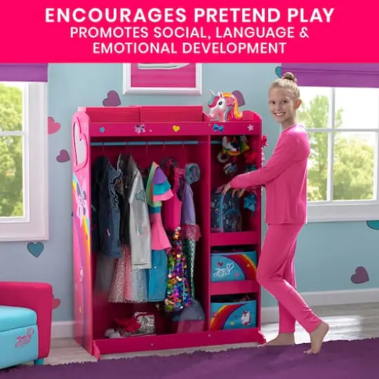 JoJo Siwa Deluxe 3 Shelf Dress & Play Boutique {10}