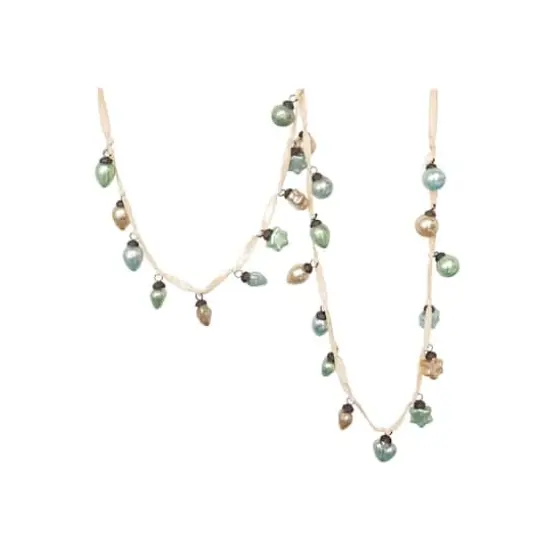 Hello Honey&reg; 6ft. Multicolor Mercury Glass Ball Ornament Garland {1}