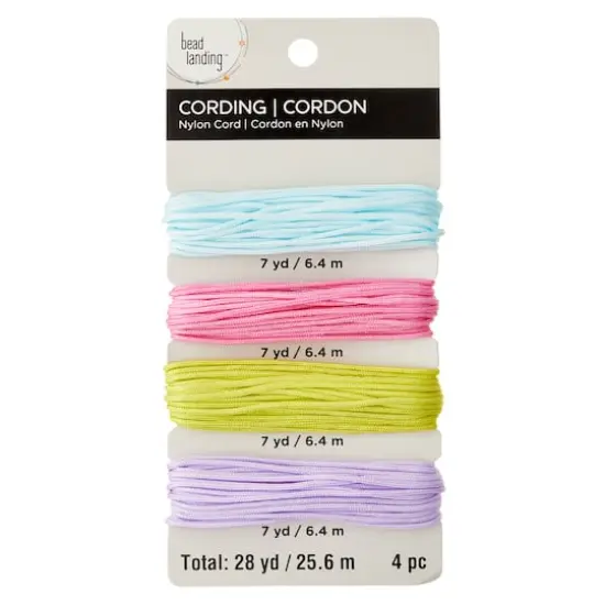 Bead Landing&trade; Nylon Cord, Pastels {1}