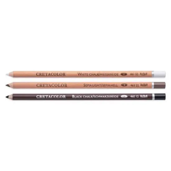 Cretacolor 3 Piece Artists Drawing Pencils Set {3}