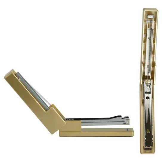 JAM Paper Modern Desk Stapler Gold {5}