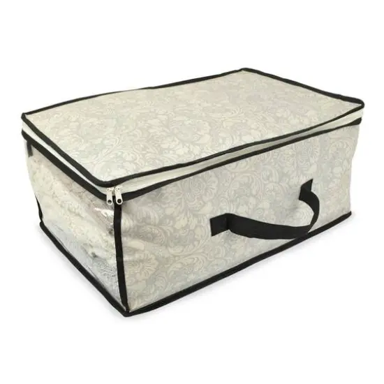 DII&reg; Damask Sweater Soft Storage Cube, 2ct. {3}