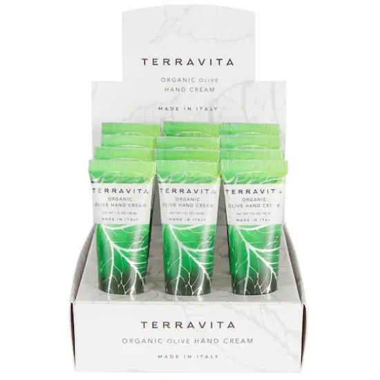 European Soaps Terravita Organic Hand Cream, 30mL Olive {5}