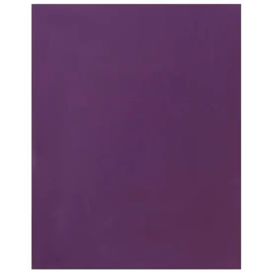 JAM Paper Glossy Laminated Two Pocket Folders, 100ct. Purple {7}