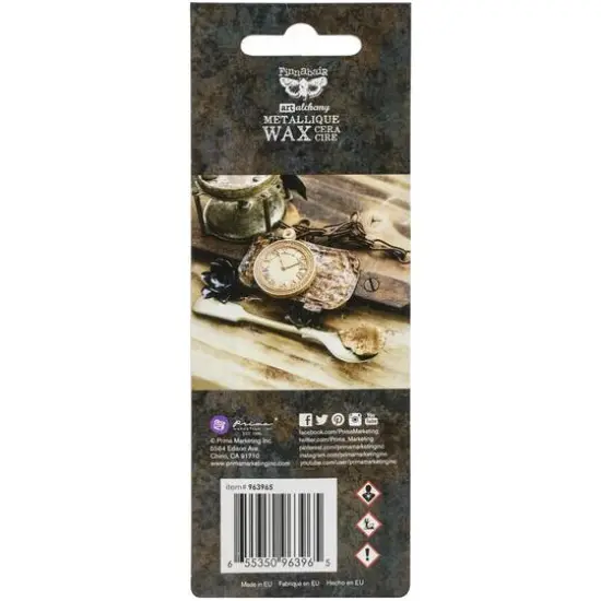 Finnabair&reg; Art Alchemy Metallique Wax, 0.68oz. Aged Brass {4}