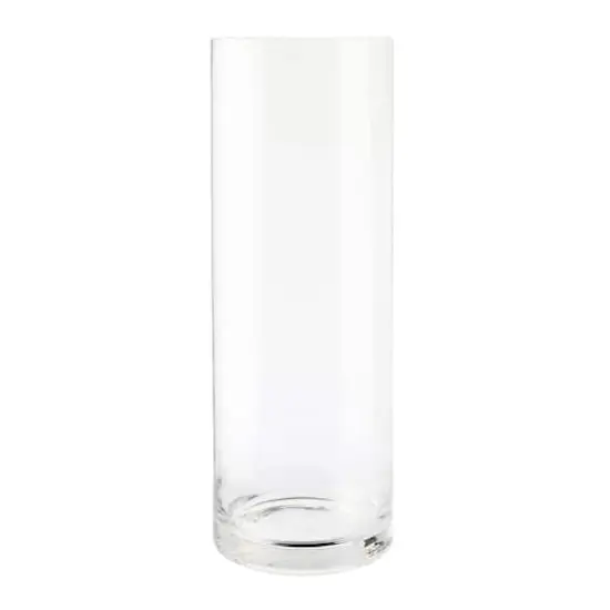 15" Clear Glass Cylinder Vase by Ashland&reg; {4}