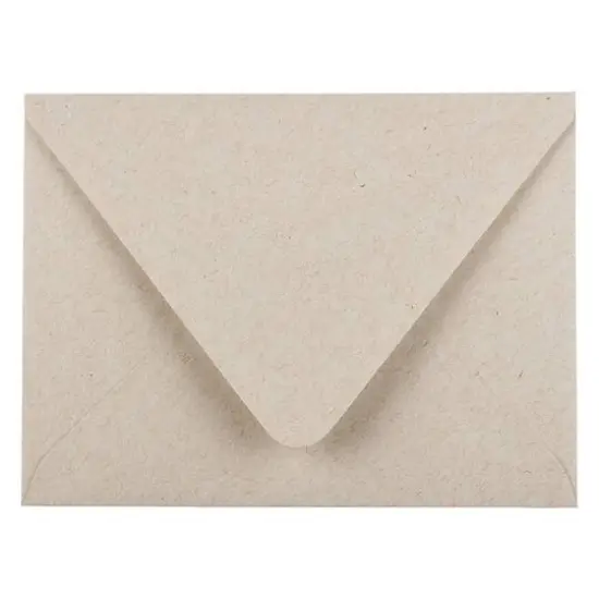 JAM Paper 4.375" x 5.75" Invitation Envelopes with Euro Flap, 50ct. White {2}