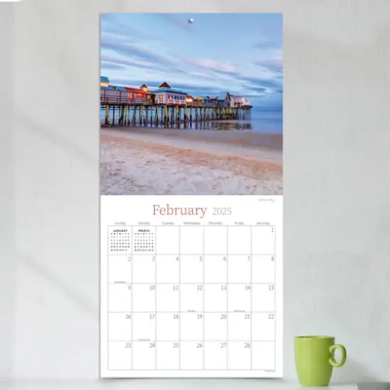 TF Publishing 2025 Water's Edge Wall Calendar {5}