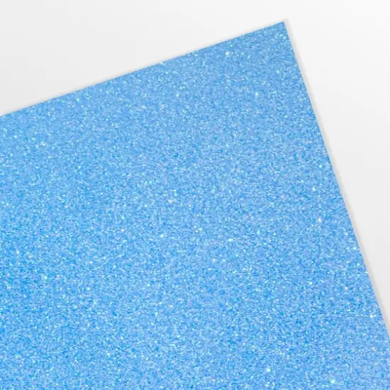 Siser&reg; Glitter Heat Transfer Vinyl, 5yd. Neon Blue {4}