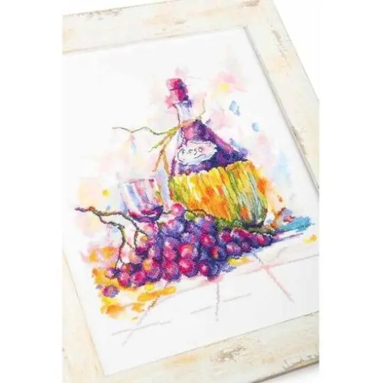 RTO Grape Wine Cross Stitch Kit {5}