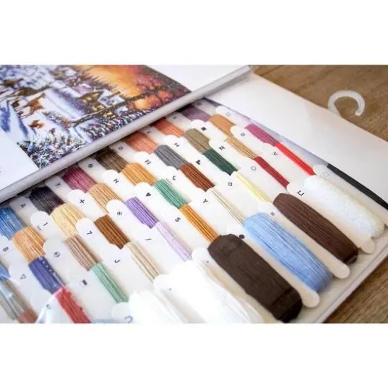 Letistitch Christmas Wood Counted Cross Stitch Kit {6}