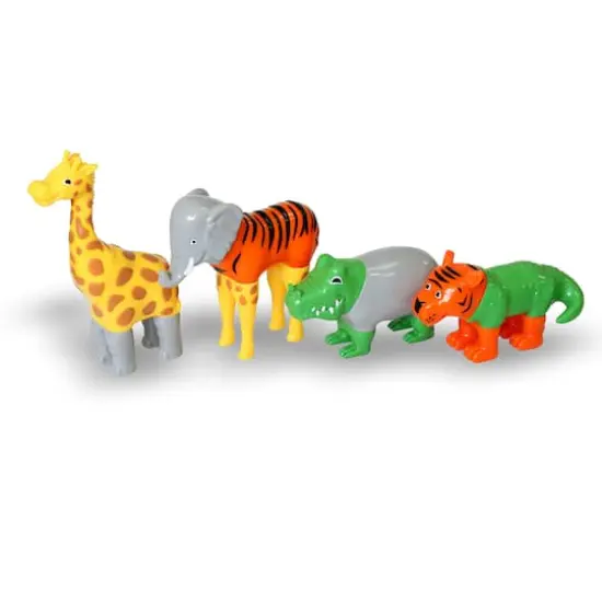Popular Playthings&reg; Magnetic Mix or Match Jungle Animals {5}