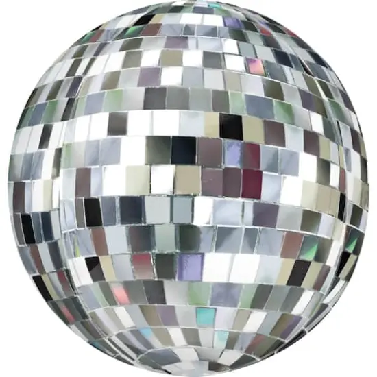 Orbz&reg; 16" Disco Ball Foil Balloon {1}