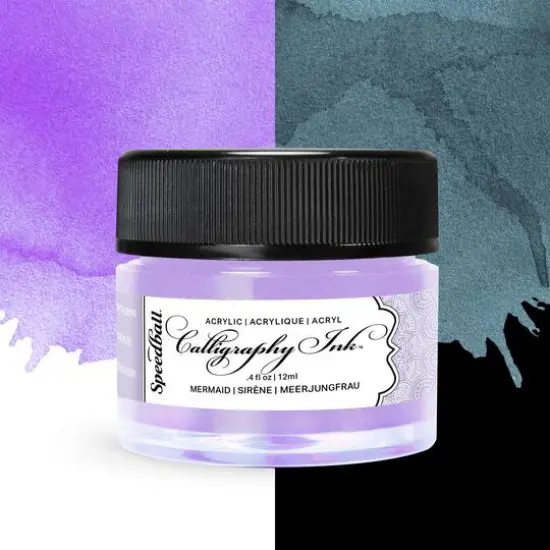 Speedball&reg; Iridescent Calligraphy Ink Set {6}