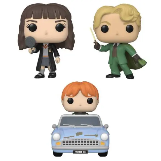 Funko POP! Movies: Harry Potter&trade; The Chamber of Secrets&trade; 20th Anniversary Collectors Set: Hermione&trade;, Gilderoy&trade; and Ron&trade; {1}