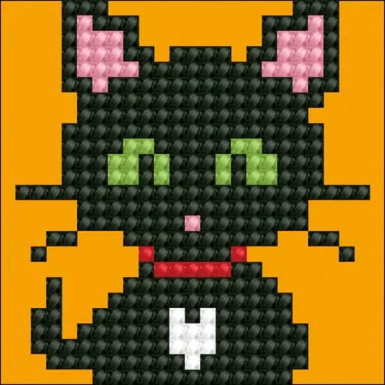 Diamond Dotz&reg; Green Eye Sparkle Diamond Painting Kit {3}