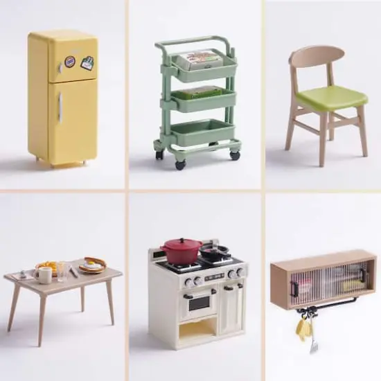 Rolife&reg; Super Creator Happy Meals Kitchen DIY Miniature Kit {6}