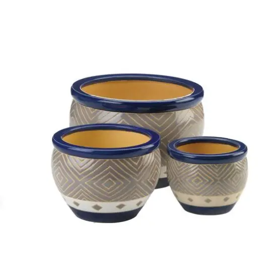 Cobalt Planter Set {4}