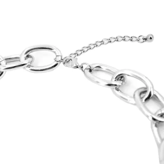 20" Rhodium-Colored Chunky Chain Necklace by Bead Landing&trade; {3}