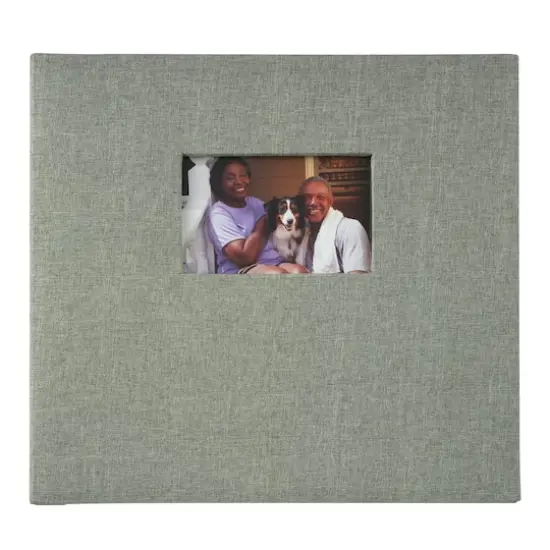 12" x 12" Linen Scrapbook Album by Recollections&trade; Brown {1}