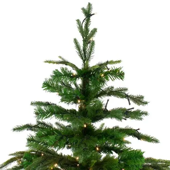7.5ft. Pre-Lit Roosevelt Fir Artificial Christmas Tree, Warm White LED Lights {6}