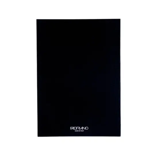 Fabriano&reg; Ecoqua Plus Dotted A5 Glue-Bound Notebook Black {10}
