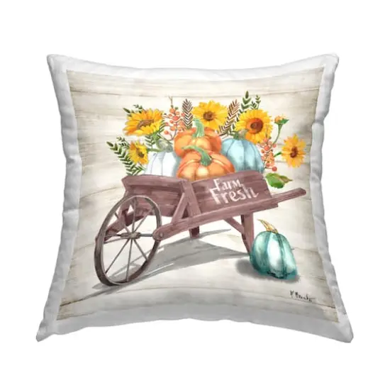 Stupell Industries Farm Fresh Wagon Decorative Printed Throw Pillow {1}