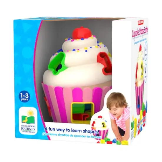 Early Learning - Cupcake Shape Sorter {1}