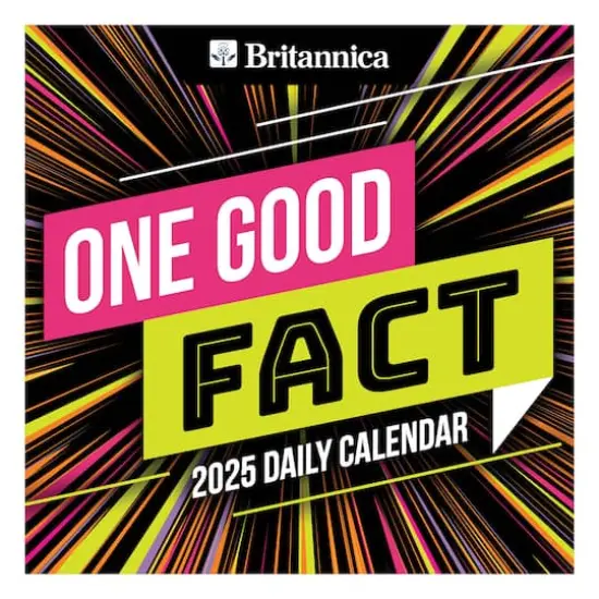 TF Publishing 2025 One Good Fact Daily Desktop Calendar {1}