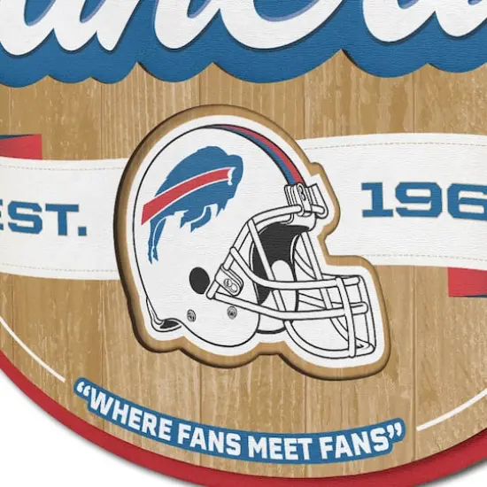 NFL Fan Cave Sign Buffalo Bills {5}